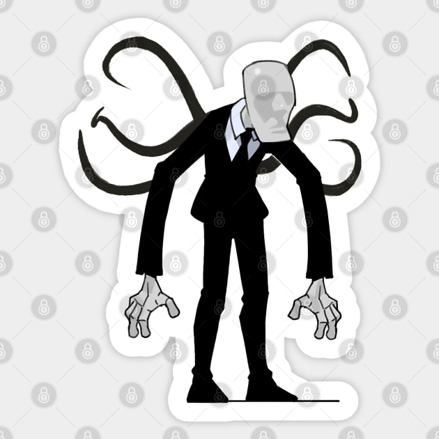 slender man Sticker by COOLKJS0